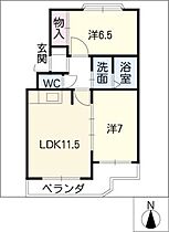 シャトレット  ｜ 愛知県知立市牛田町コネハサマ（賃貸マンション2LDK・3階・54.00㎡） その2