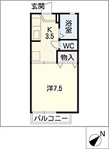 アメニティＡＴ  ｜ 愛知県高浜市八幡町5丁目（賃貸アパート1K・1階・24.71㎡） その2