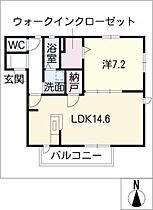 オリーブ  ｜ 愛知県安城市城南町1丁目（賃貸アパート1LDK・2階・51.90㎡） その2