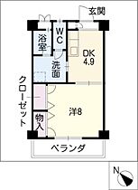 リオ・リメール  ｜ 愛知県安城市今本町3丁目（賃貸マンション1DK・1階・35.19㎡） その2