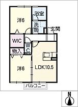 ラ・ルーチェ坂口 202 ｜ 愛知県碧南市坂口町3丁目96番（賃貸アパート2LDK・2階・55.00㎡） その2