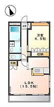 ウィズ宇頭  ｜ 愛知県岡崎市宇頭町字向山（賃貸アパート1LDK・2階・49.58㎡） その2