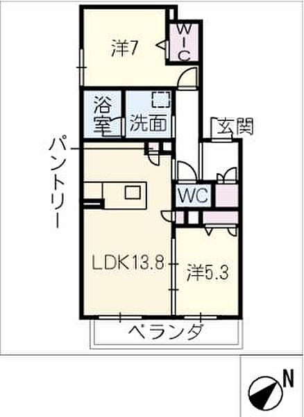 仮）稲熊町シャーメゾン ｜愛知県岡崎市稲熊町字6丁目(賃貸マンション2LDK・3階・62.43㎡)の写真 その2