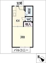 絵馬ＤＯＭＥ  ｜ 愛知県岡崎市六名3丁目（賃貸アパート1K・1階・25.00㎡） その2