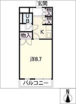 ＶＩＬＬＡ　ＨＯＮＤＡ  ｜ 愛知県額田郡幸田町大字菱池字菅田（賃貸アパート1K・1階・28.80㎡） その2