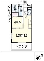 ポライト  ｜ 愛知県豊川市中条町大道（賃貸マンション1LDK・3階・41.40㎡） その2