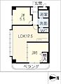 ライフ21スワ5階6.1万円