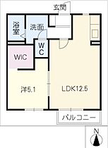 ルミエール牛川通  ｜ 愛知県豊橋市牛川通1丁目（賃貸アパート1LDK・2階・41.30㎡） その2