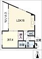 フラッツ1階5.4万円