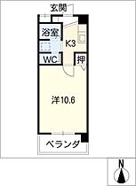 シティ・ドゥエル  ｜ 愛知県豊橋市牟呂町字扇田（賃貸マンション1K・2階・30.20㎡） その2