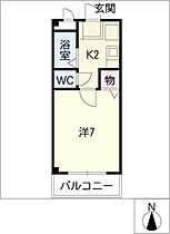 CRESCENT COURT 6  ｜ 愛知県犬山市上坂町2丁目（賃貸マンション1K・1階・21.00㎡） その2