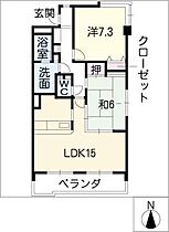 ＬＯＲＤ・ＬＩ・ＥＳＴ  ｜ 愛知県一宮市木曽川町里小牧字寺東（賃貸マンション2LDK・1階・68.00㎡） その2