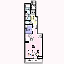 エスポワール稲葉 103 ｜ 愛知県稲沢市稲葉3丁目12番13号（賃貸アパート1R・1階・32.94㎡） その2