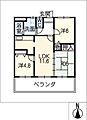 マンション杉原中之庄4階6.1万円