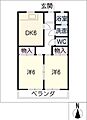 ハイツ稲沢H棟4階4.6万円