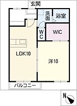 サンハイツ　Ａ棟  ｜ 愛知県海部郡大治町大字八ツ屋字東田面（賃貸アパート1LDK・1階・48.80㎡） その2