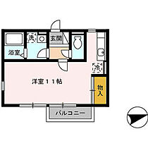 ブランドミール 105 ｜ 愛知県海部郡蟹江町本町9丁目103（賃貸アパート1R・1階・28.98㎡） その2