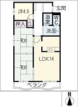 フローレンス伊藤  ｜ 愛知県津島市中地町4丁目（賃貸マンション3LDK・2階・65.69㎡） その2