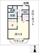 エステート愛西  ｜ 愛知県愛西市諏訪町中杁（賃貸マンション1K・3階・29.61㎡） その2