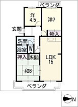 リバーサイドコーポ 303 ｜ 愛知県津島市大字津島字北新開316（賃貸マンション3LDK・3階・81.90㎡） その2