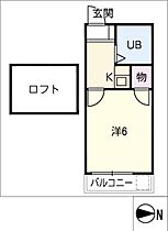 カーサ宮前  ｜ 愛知県岩倉市宮前町2丁目（賃貸アパート1K・1階・16.87㎡） その2