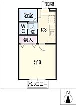 サンシガ  ｜ 愛知県岩倉市昭和町3丁目（賃貸アパート1K・2階・26.93㎡） その2