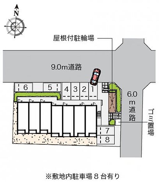 クレイノＭＩＲＡＩ 207｜愛知県春日井市庄名町(賃貸アパート1K・2階・25.89㎡)の写真 その3