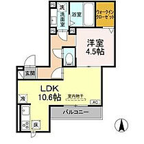 シェーヌアーブル 102 ｜ 愛知県春日井市柏原町1丁目114番1（賃貸アパート1LDK・1階・41.26㎡） その2