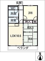 レナジア神領  ｜ 愛知県春日井市大留町2丁目（賃貸マンション3LDK・2階・60.00㎡） その2