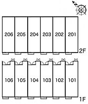 レオパレスＷＥＳＴ月見 104 ｜ 愛知県春日井市月見町5622-6（賃貸アパート1K・1階・22.34㎡） その11