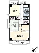 グランドール兼房  ｜ 愛知県春日井市出川町2丁目（賃貸マンション2LDK・5階・66.32㎡） その2