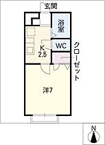 アンプルールブワAILE  ｜ 愛知県春日井市堀ノ内町1丁目（賃貸アパート1K・2階・23.18㎡） その2