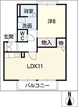 ＭａｓｔＴｏｗｎ若草通　Ｃ棟  ｜ 愛知県春日井市若草通5丁目（賃貸アパート1LDK・2階・46.51㎡） その2