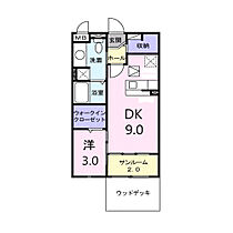 ウエストパーク朝宮 102 ｜ 愛知県春日井市朝宮町3丁目15番地1（賃貸アパート1LDK・1階・37.12㎡） その2