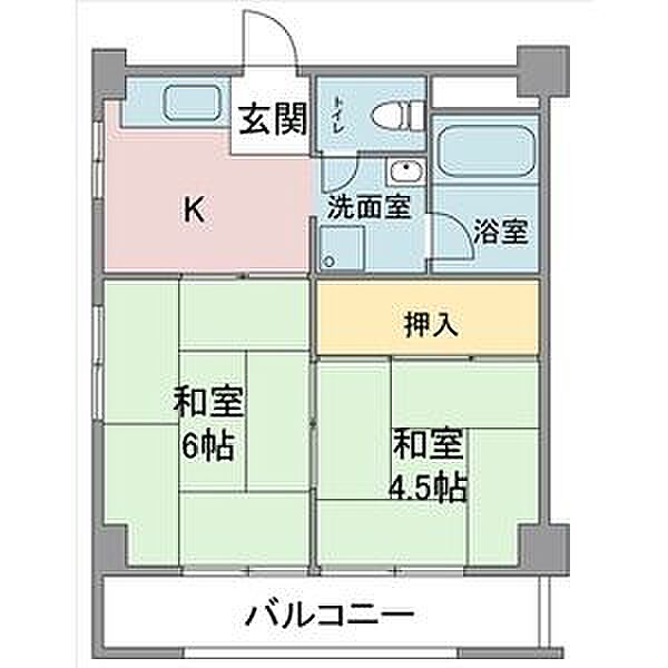 小野マンション 407｜愛知県春日井市小野町3丁目(賃貸マンション2K・4階・43.91㎡)の写真 その30