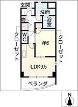 Ｒａｆｆｉｎｅ清華  ｜ 愛知県春日井市中野町2丁目（賃貸マンション1LDK・1階・43.41㎡） その2