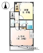 ミ・カーサ  ｜ 愛知県春日井市角崎町（賃貸アパート1LDK・1階・44.41㎡） その2