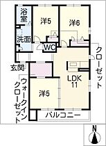 シャルム・ヴィラージュ  ｜ 愛知県春日井市松河戸町（賃貸アパート3LDK・1階・64.10㎡） その2