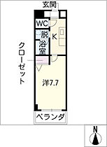 willDo勝川 0803 ｜ 愛知県春日井市旭町1丁目2-1（賃貸マンション1K・8階・24.20㎡） その2