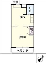 エグゼクティブ33  ｜ 愛知県春日井市牛山町（賃貸マンション1DK・3階・35.10㎡） その2