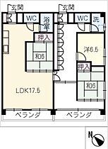 大塚ビル  ｜ 愛知県春日井市角崎町（賃貸マンション3LDK・2階・95.58㎡） その2