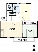 アイワコーポ八光  ｜ 愛知県春日井市八光町3丁目（賃貸アパート2LDK・2階・56.75㎡） その2