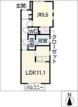 アヴィオン  ｜ 愛知県春日井市味美白山町1丁目（賃貸アパート1LDK・2階・39.28㎡） その2