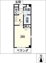 ＰＲＩＭＩＹＥＬＬ　Ｉ．Ｔ  ｜ 愛知県春日井市追進町3丁目（賃貸マンション1K・3階・26.56㎡） その2