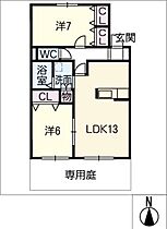 セレッソ南花長  ｜ 愛知県春日井市南花長町（賃貸アパート2LDK・1階・54.89㎡） その2