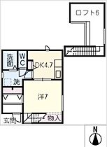 Ｎ－ＦＬＡＴ  ｜ 愛知県春日井市花長町1丁目（賃貸一戸建1DK・2階・35.61㎡） その2