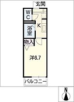 ラピュタ  ｜ 愛知県春日井市宮町3丁目（賃貸アパート1K・2階・22.00㎡） その2