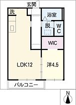 タウニー中野町  ｜ 愛知県春日井市中野町2丁目（賃貸アパート1LDK・1階・35.30㎡） その2