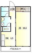 石塚マンション 403 ｜ 愛知県東海市加木屋町石塚20-1（賃貸マンション1DK・4階・35.00㎡） その2