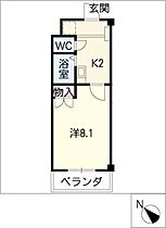 アーティアム  ｜ 愛知県東海市中央町6丁目（賃貸マンション1K・2階・24.30㎡） その2